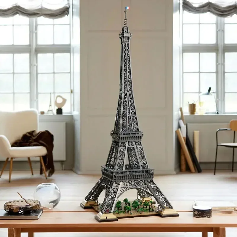 10001 Pcs Large Eiffel Tower Building Blocks Bricks Kids Birthday Christmas Gifts Toy Compatible 10307 10181 17002 In Stock