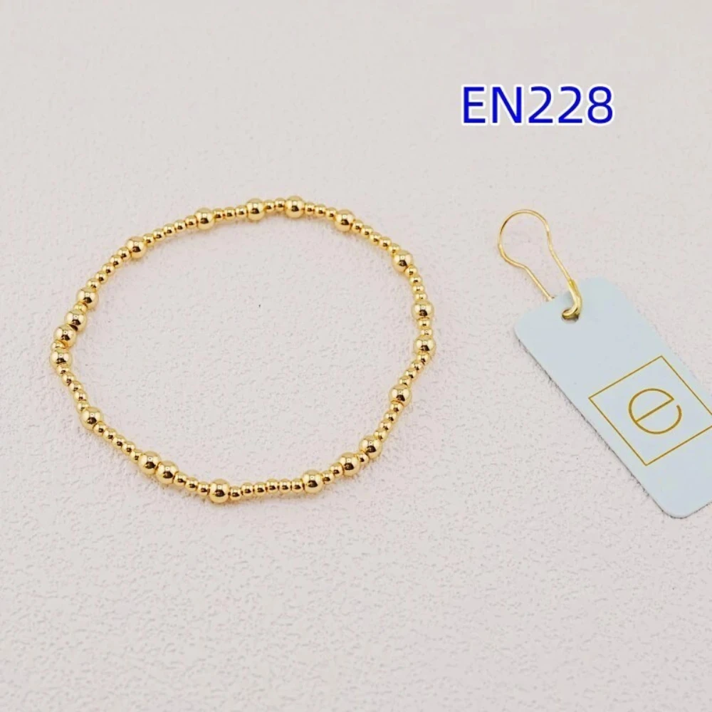 

YEEVAA Gold-Plated Beaded Stackable Stretch Bracelet for Women Birthday Gifts, Unique Gift