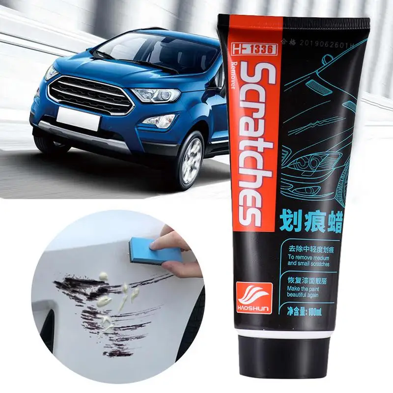 

Car Scratches Restoration Repair Auto Paint Care Polishing Wax Cream Paint Scratch Remover Care 100ml Car Cleaning Scratch Tool