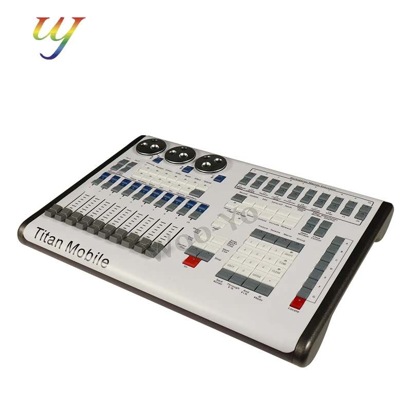 PC Tiger DJ Chang, DMX Sleek Stage Light Counter의 Tiger Titan Mobile V17 Wing Tattile 콘솔