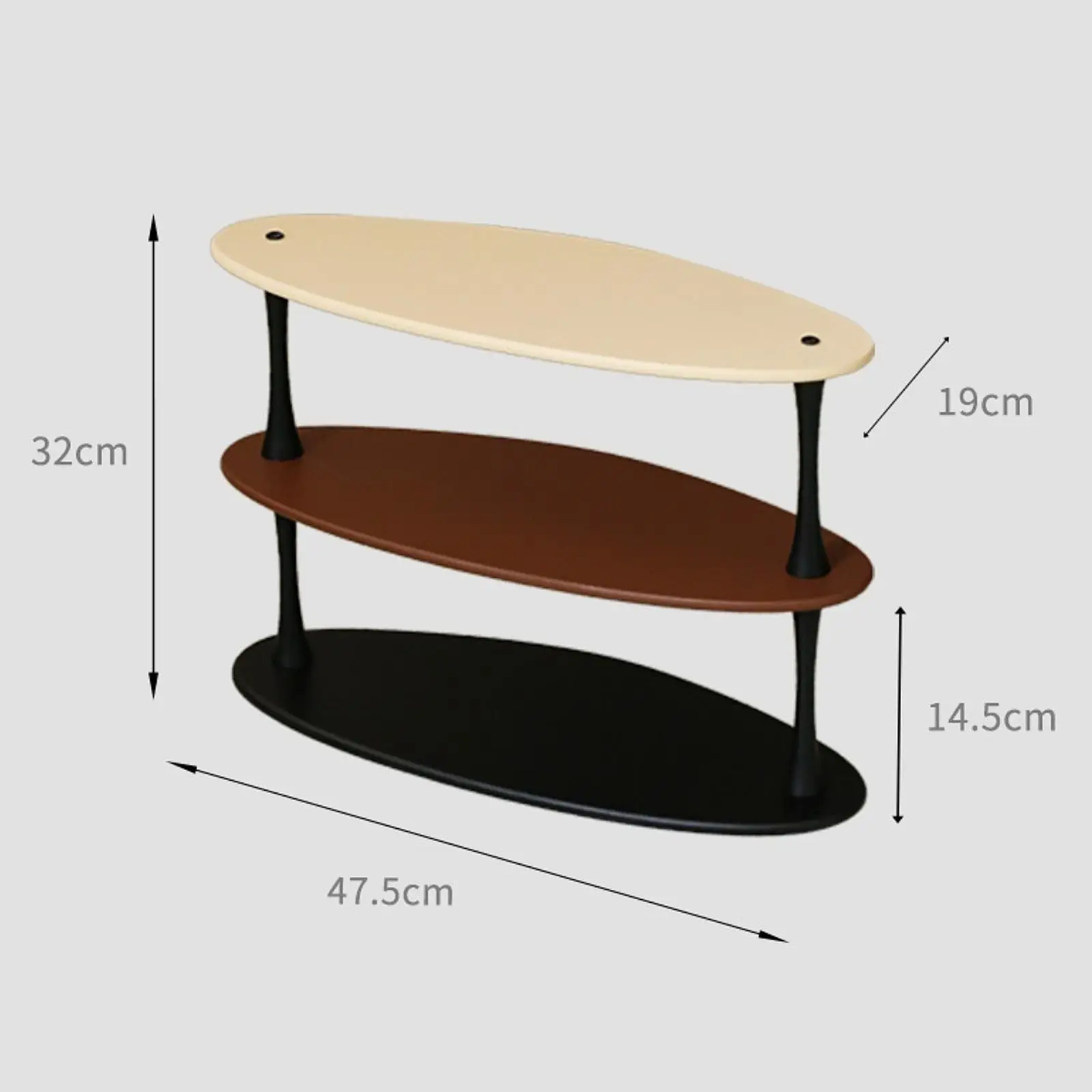 

Water Cup Storage Rack, Coffee Cup Holder Multifunctional Storage Shelf Cups Mugs Rack for Drinking Cups Hotel Dining Room