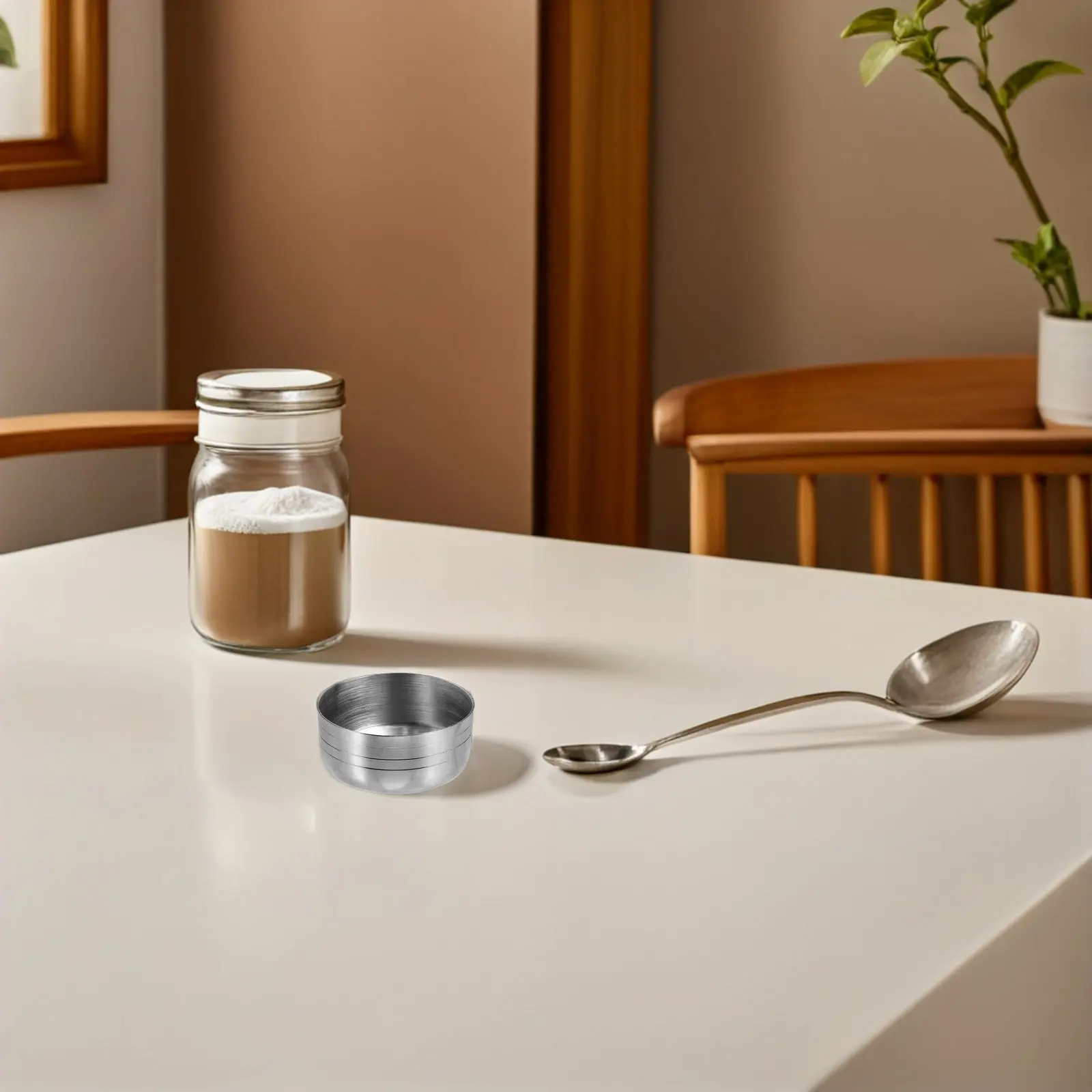 Stainless Steel Shaker Lid for Cups – Splash-Proof, Reusable Cocktail, Juice, Wine Tumbler Lid