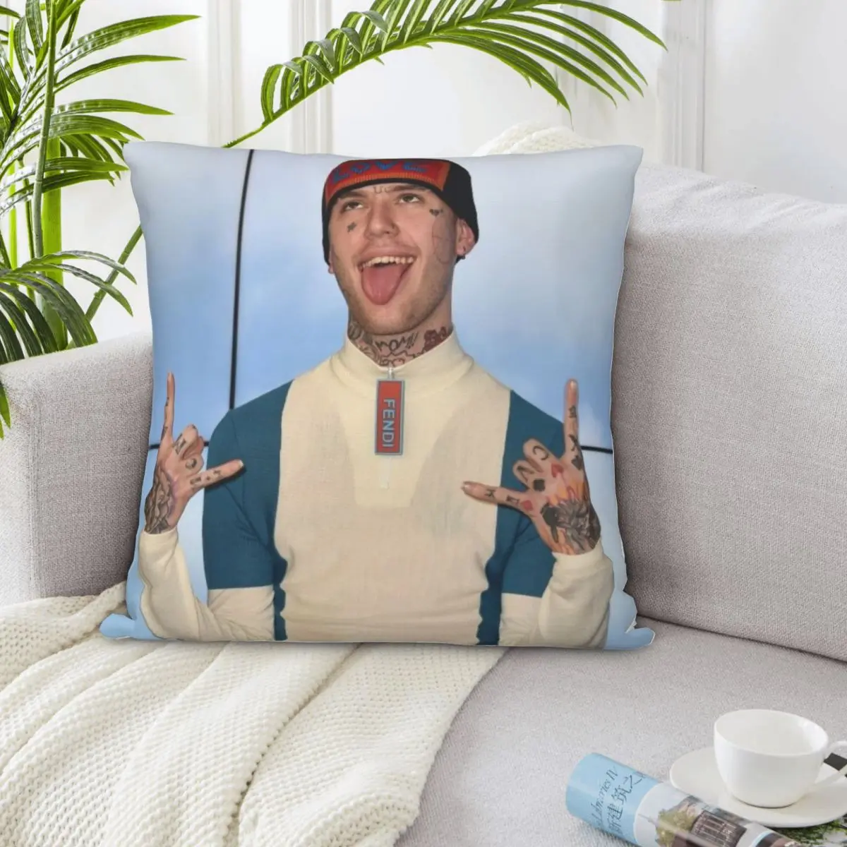 

Lil Peep Singer 01780 Home Decor Cushion Covers Decorative Pillow Dakimakura Pillow Case Pillow Cover