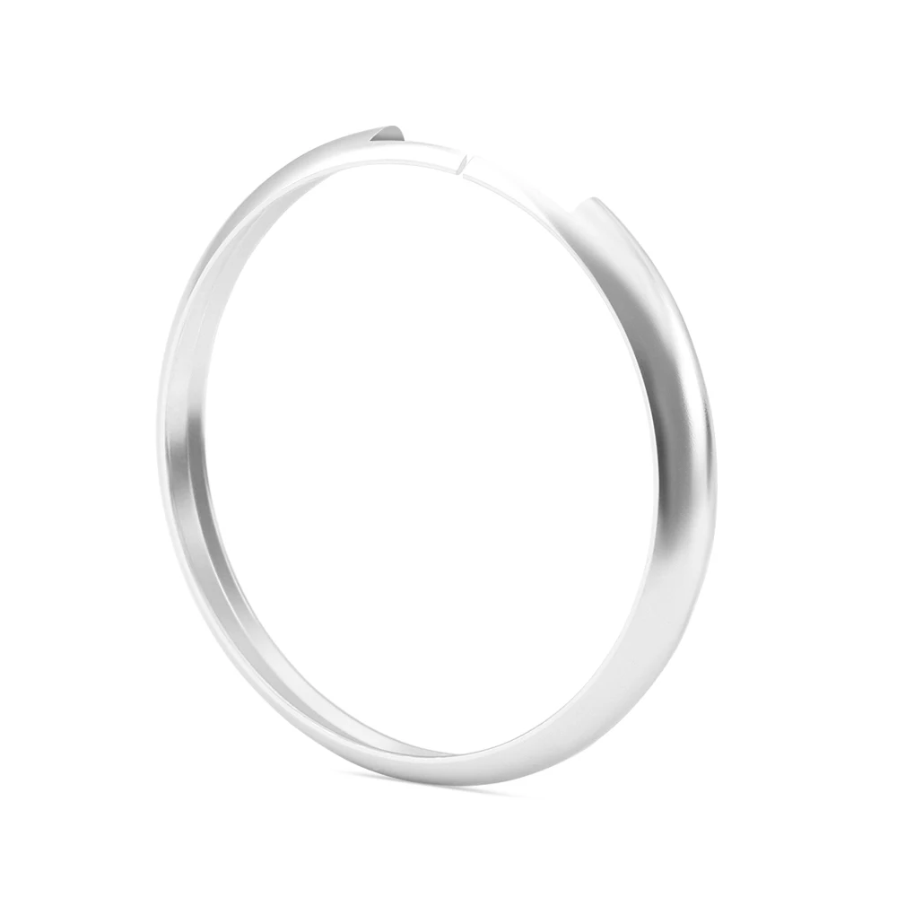 Anneaux De Garniture Pour Porte-clés Mini Cooper – Lot De 2, Argent Et Noir, Protection Anti-rayures - 9