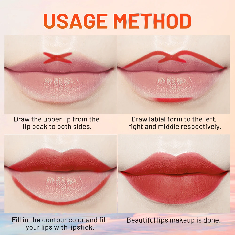 MeiYanQiong リップスティック リップグロス 防水 ノンスティックカップ マットな質感 ナチュラル カラーロックダウン 長期的な水分 2色