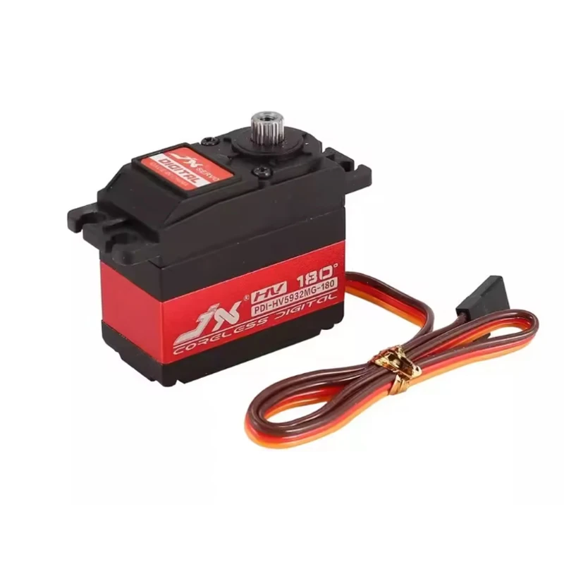 JX Servo PDI-HV5932MG Digital Servo - 32KG Torque, 0.10 Sec/60° at 8.4V, Metal Gear, Coreless, for RC & DIY Projects