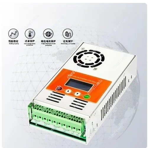 60A-V123 MPPT Solar Charge Controller WiFi Cloud Box 12V 24V 48V Auto Regulator For Lead-Acid Solar Panel Battery Charger