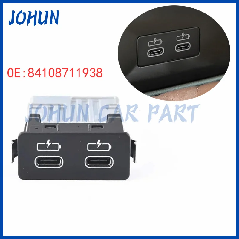 Aliexpress 12V/24V 84108711938 Car Charger Car Armrest box Dual PD Fast Charger For BMW All Models New High Quality Cars Accessories - Aliexpress Deal