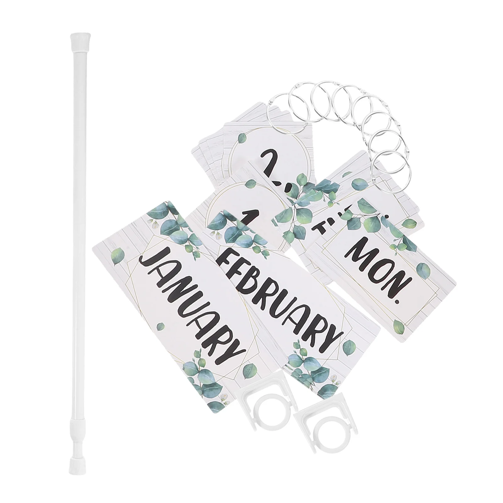 

Flip Calendar Classroom Decorations 1 Set Robust Materials Long Lasting Design Bulletin Board Cards School Supplies