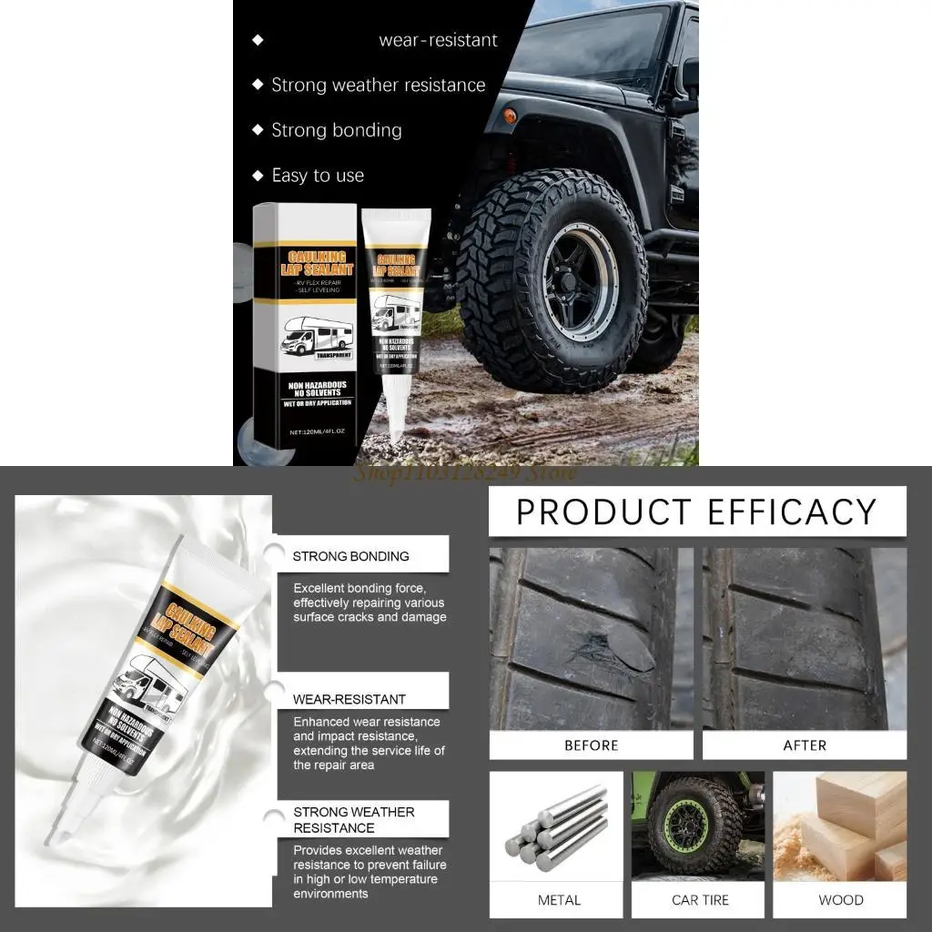 

N5KD -ремонтные клей для ремонта трещин Черные мягкие клеевые шины прочный клей