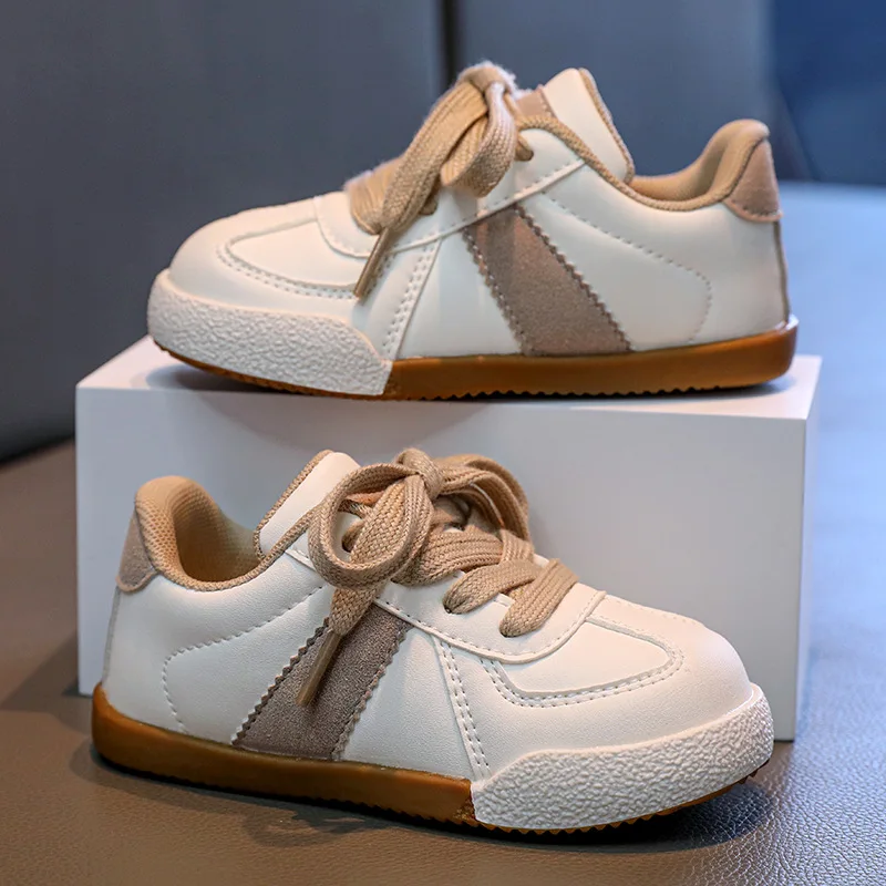 

Girls Patchwork Sneakers 2025 Spring Autumn Children's Fashion Causal Sports Shoes School New Soft Kids Tennis Shoes Non-slip