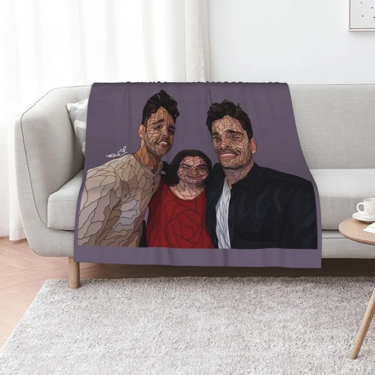 

Libby Commission Throw Blanket Loose Luxury St Vintage blankets ands Blankets