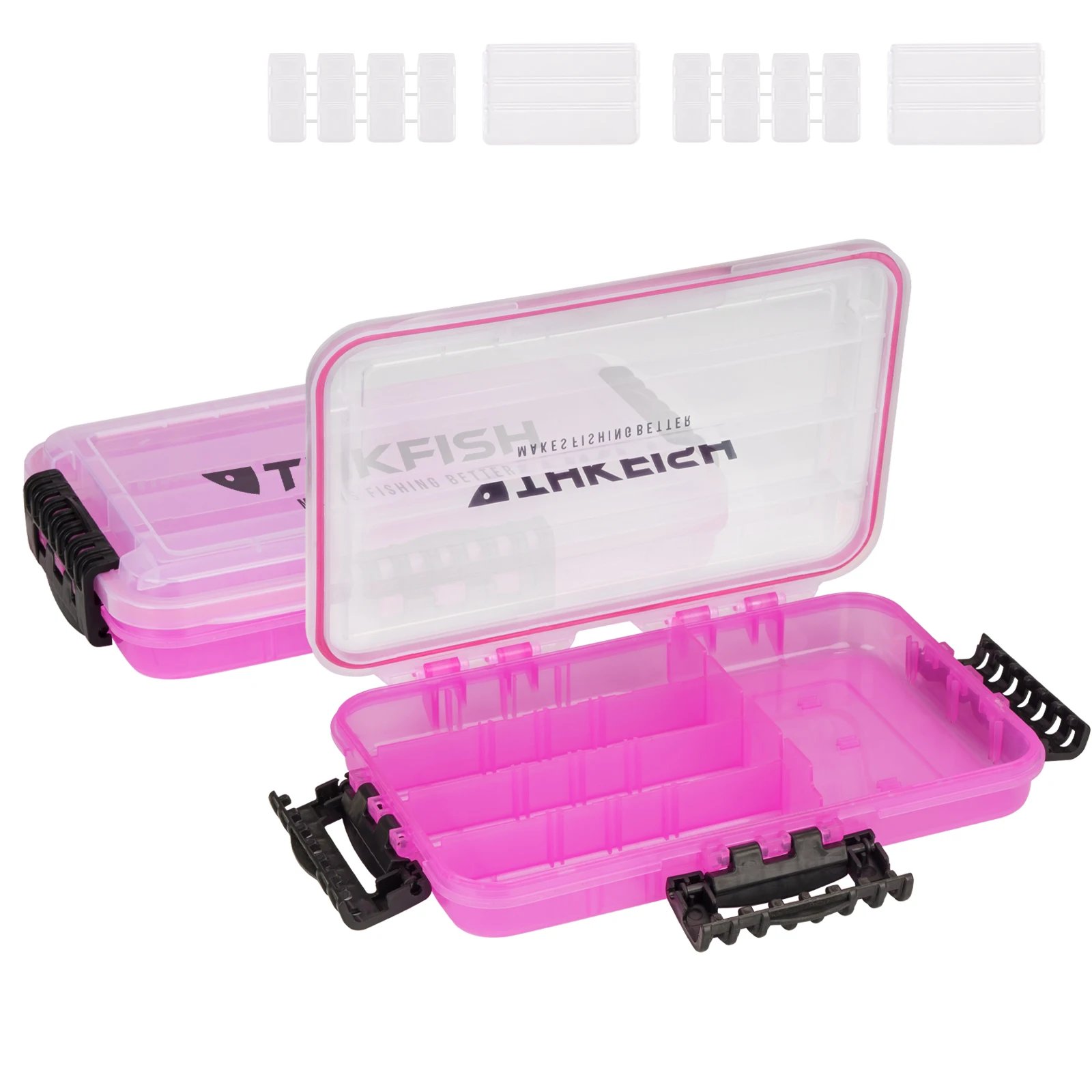 THKFISH Caja de pesca impermeable grande para aparejos y cebos - imagen 2