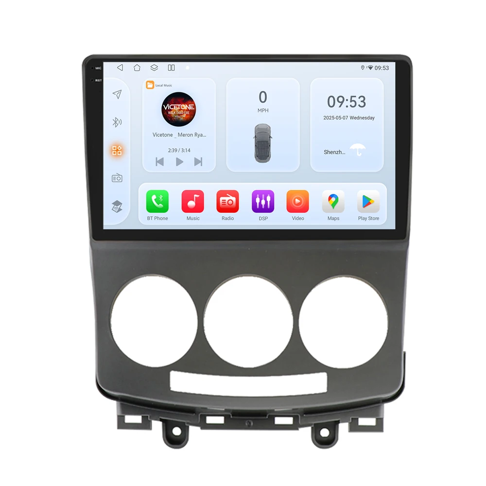 Hizpo Auto Elektronische Geräte Für MAZDA 5 2005 2006 2007 2008 2009 2010 Radio Multimedia Video Player Navigation GPS Carplay 4G