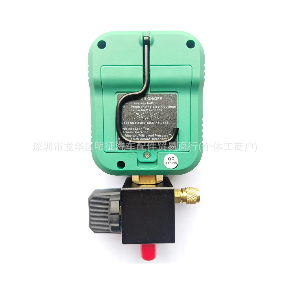 Digital Manifold AC Gauge Air Conditioning Charging Gauge Tool Set For Accurate Refrigeration Maintenance & Pressure