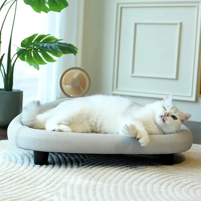 Cat Scratcher Bed 2 In 1 Cat Scratch Boards For Indoor Cats Breathable Wear-Resistant Cat Lounge Bed Nest For Indoor And Outdoor