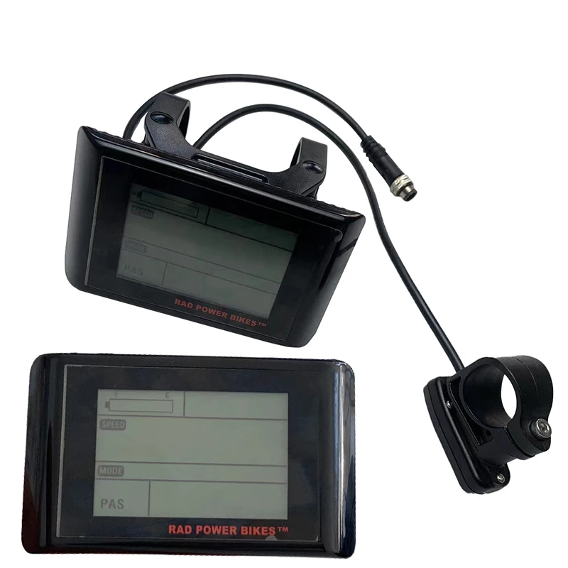 RAD POWER BIKES Electric Bicycle LCD Display, Waterproof Cable, Updated Parts, Bafang Conversion Kits, KDO04, 36V, 48V