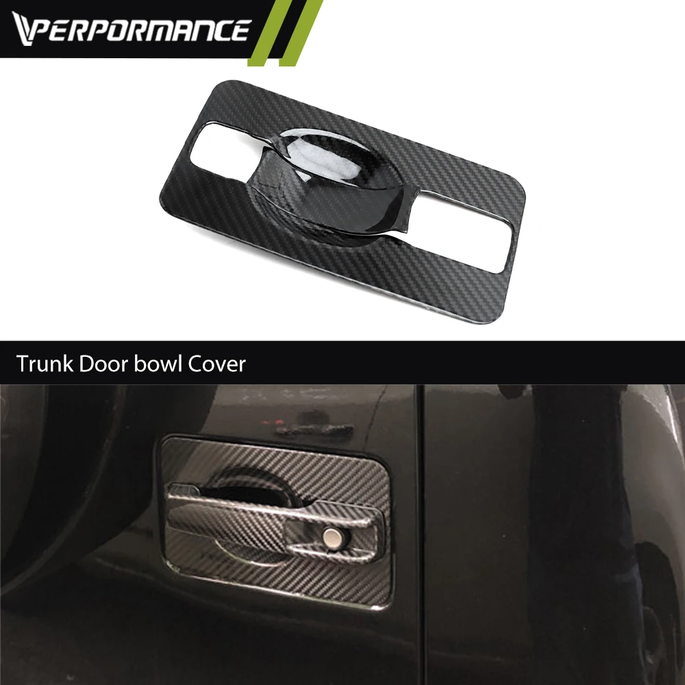 

2019y+ G Class W464 Trunk Door Bowl Cover Dry Carbon G Wagon G500 G63 G350 Rear Tail Door Handle Base Bowl Cover