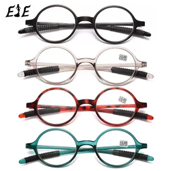 Retro Runde Rahmen Lesebrille Frauen Männer Mode Klare Linse Presbyopie Brillen Vergrößerungs Brillen gafas Dioptrien + 1,0 bis 4,0