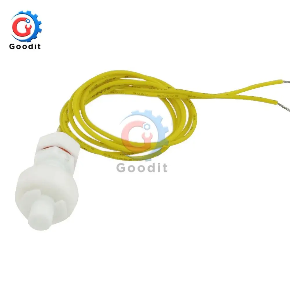 Normally Closed Low Pressure Float Switch ZP2508 Mini PP Tank Pool Water Liquid Level Sensor Module Vertical Float Switch 36mm