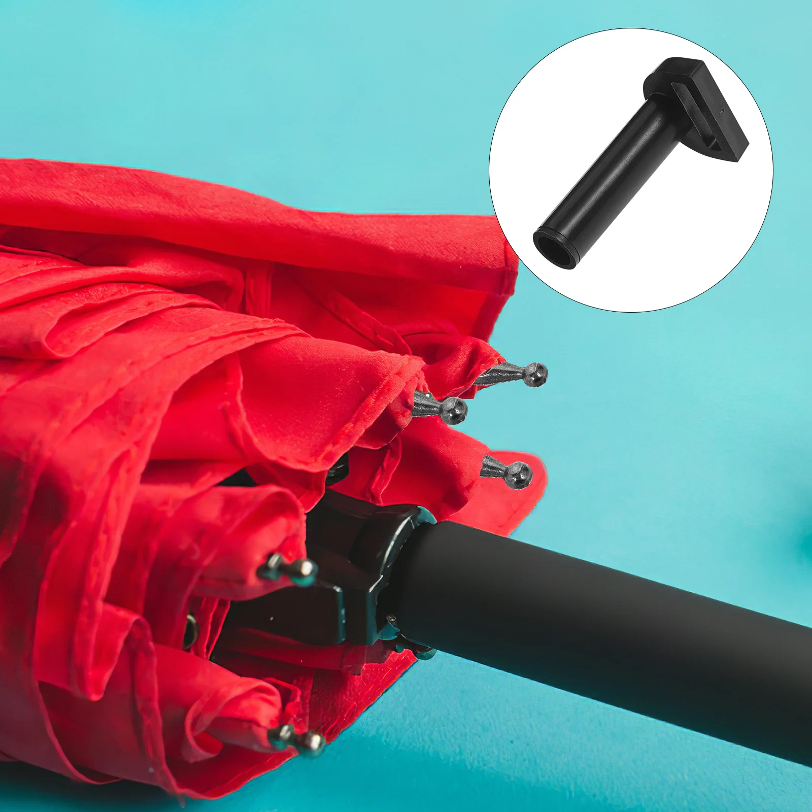 

10pcs Outdoor Umbrella Tail Beads Replacement Durable Plastic Canopy Connector For Patio Tent Shelter Heavy Duty Accessories