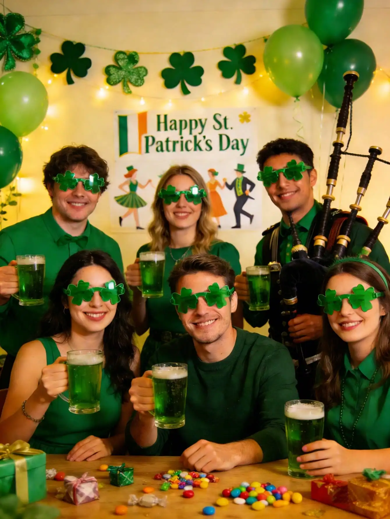 12/6/1 Pair St. Patrick's Day - огляд і ціна Party Supplies