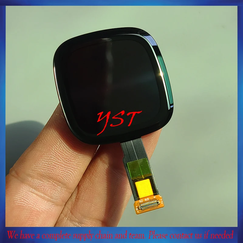 Original touch LCD monitor display screen assy repair parts For Fitbit Versa 3 Smartwatch FB507 (without NFC)