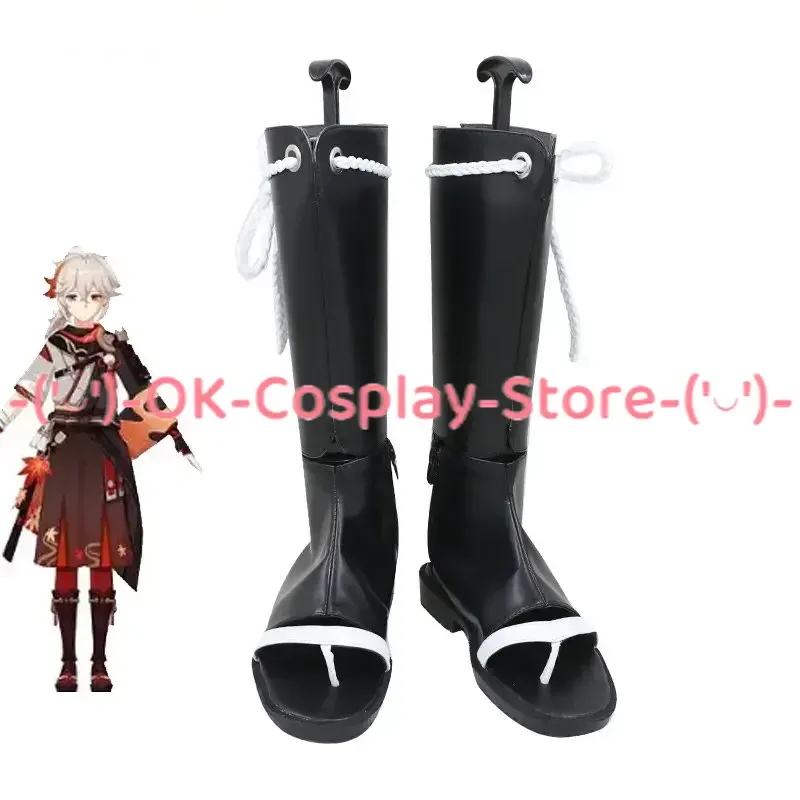 

Kaedehara Kazuha Cosplay Shoes Game Genshin Impact Cosplay Prop Halloween Carnival Boots Custom Made