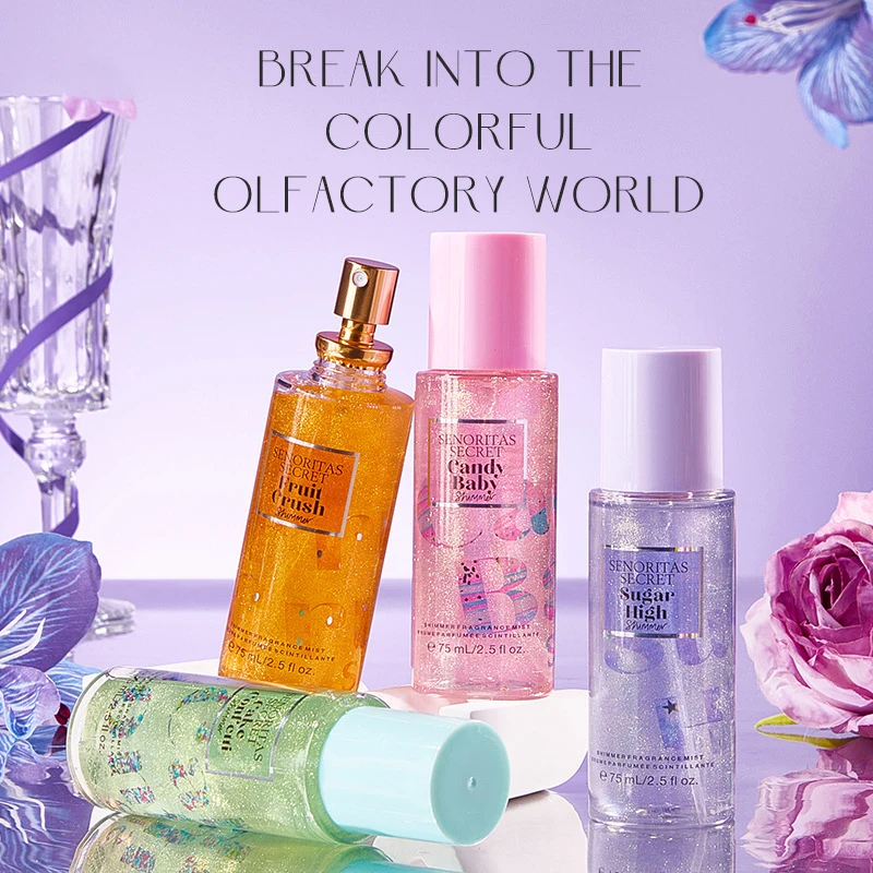 

Candy Baby Secret Fragrance Gild Quicksand Perfume Gift Box Charming Lasting Fragrance Fresh Floral Fruity Light Fragrance Spray