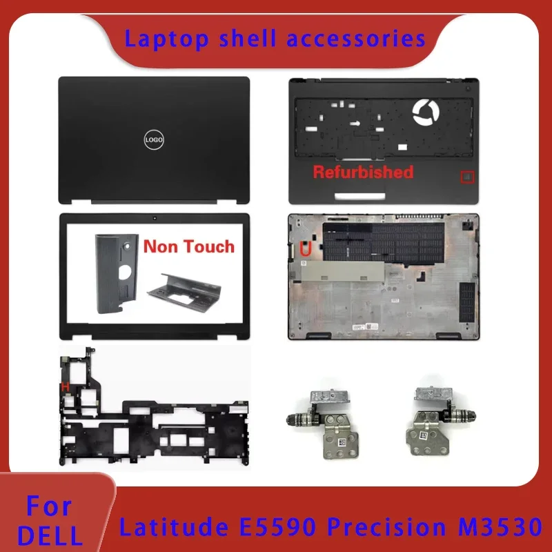 

Подходит для передней панели Dell Latitude E5590 Precision M3530, подставки для рук, задней крышки ЖК-экрана, нижней части корпуса шарнира, петли
