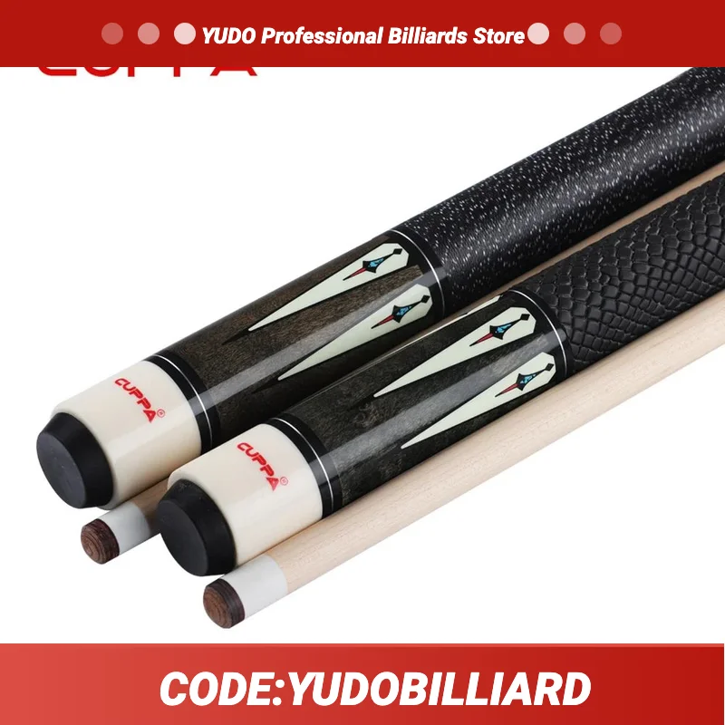 CUPPA Billiard Cue Pool Cue Stick 11.75/12.75mm North American Maple shaft High Quality Professional Billar Cue