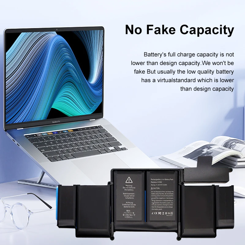 A1582 Battery For Apple MacBook Pro 13" Retina A1502 2013 2014 2015 Year  + 24-Month warranty