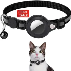 Anti-Lost Pet Cat Collar For The Apple Airtag Protective Tracker  No include GPS find anti-lost location tracker No locator