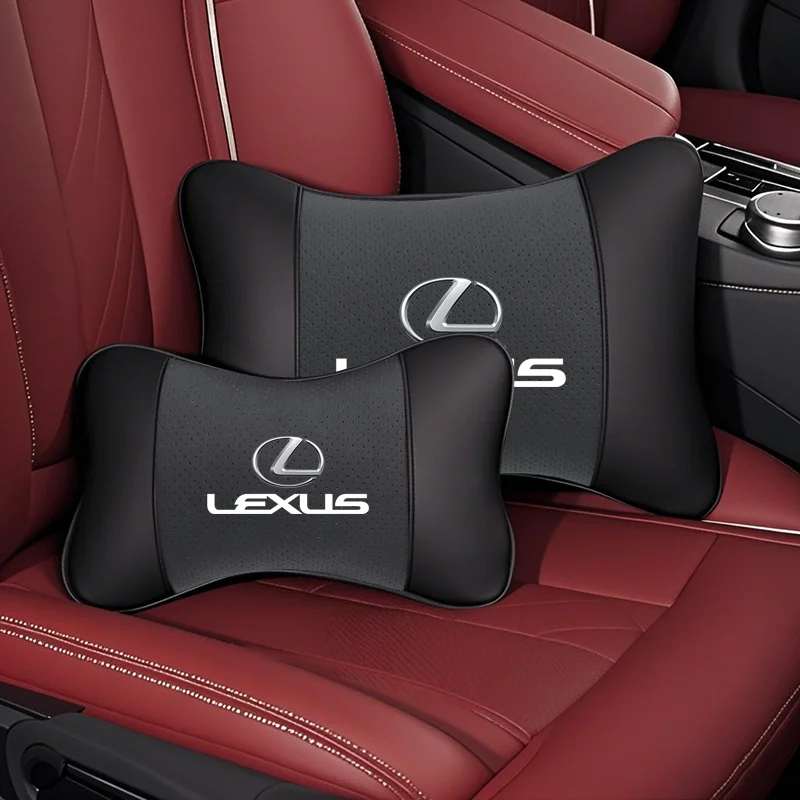 【セール中】車のヘッドレスト/ランバーサポート車の首枕腰クッションレクサス LS LC RZ IS350 ES300 GS350 CT200h GX460 LX570 RX500h NX300