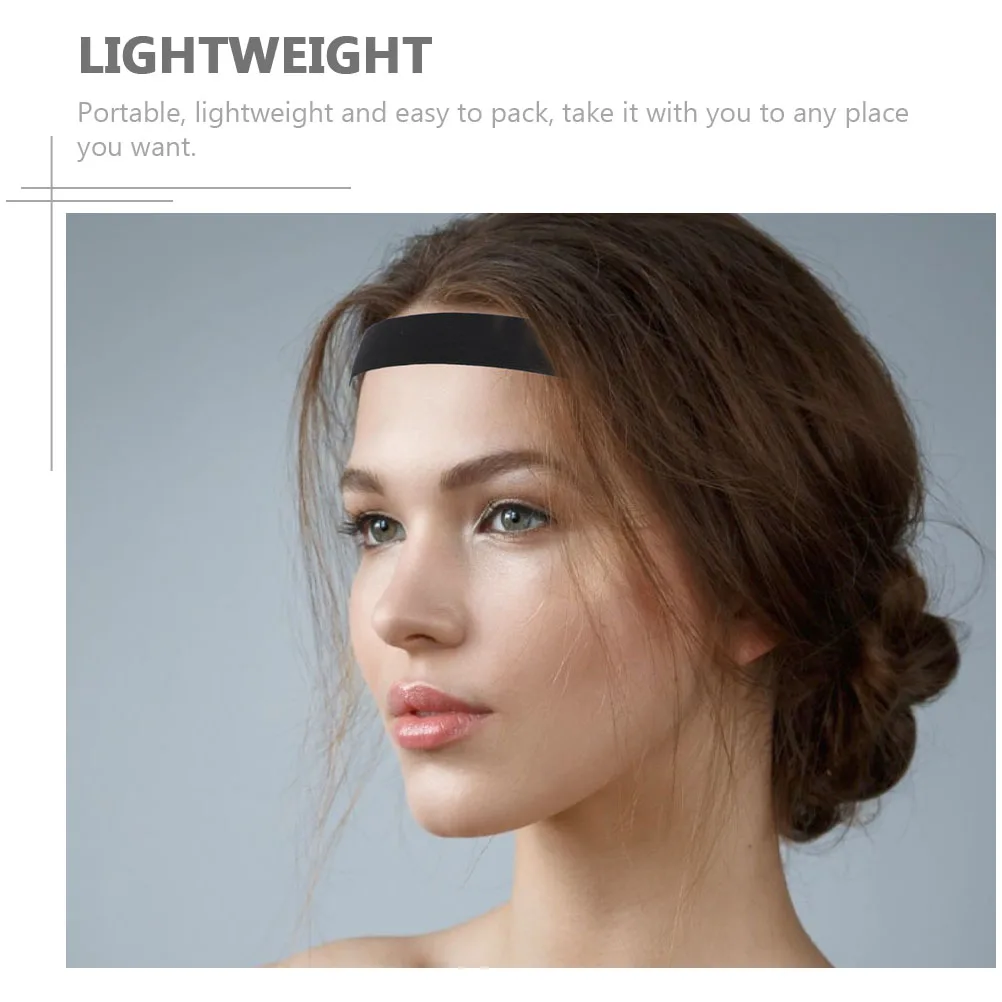 

Strap Elastic Band Hair Net Ear for Women Black Polyester Adjustable Straps Miss