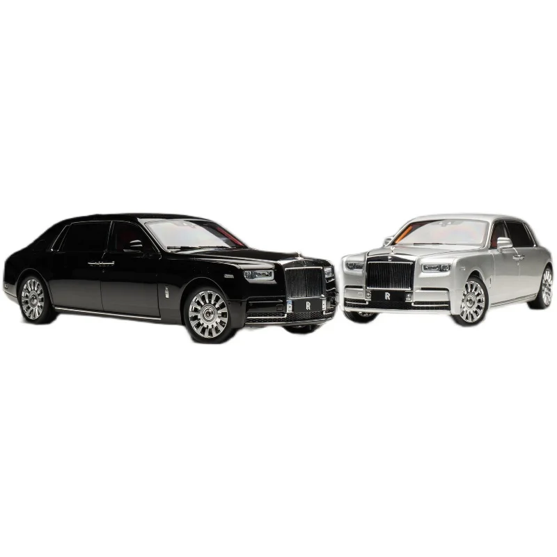 Original 1:18 Rolls-Royce alloy fully open new phantom car model, children\'s collection of ornaments, children\'s holiday gifts.