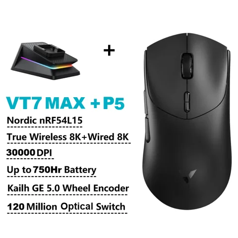Беспроводная игровая мышь Rapoo VT7 MAX с высокой точностью