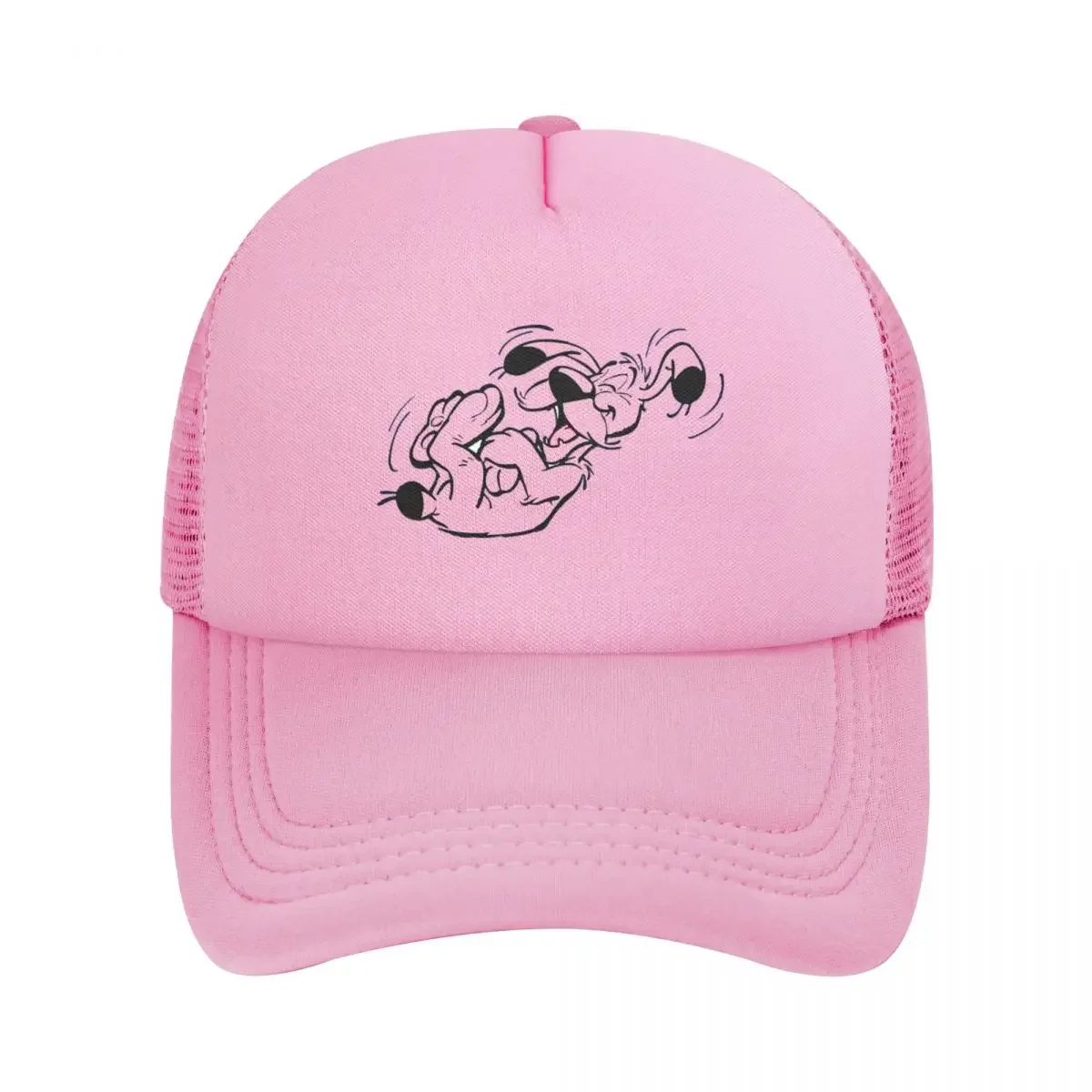 Asterix And Obelix Dogmatix Ideafix Obelix Dog Mesh Baseball Caps Snapback Baseball Hats Casquette Outdoor For Men's And Women's