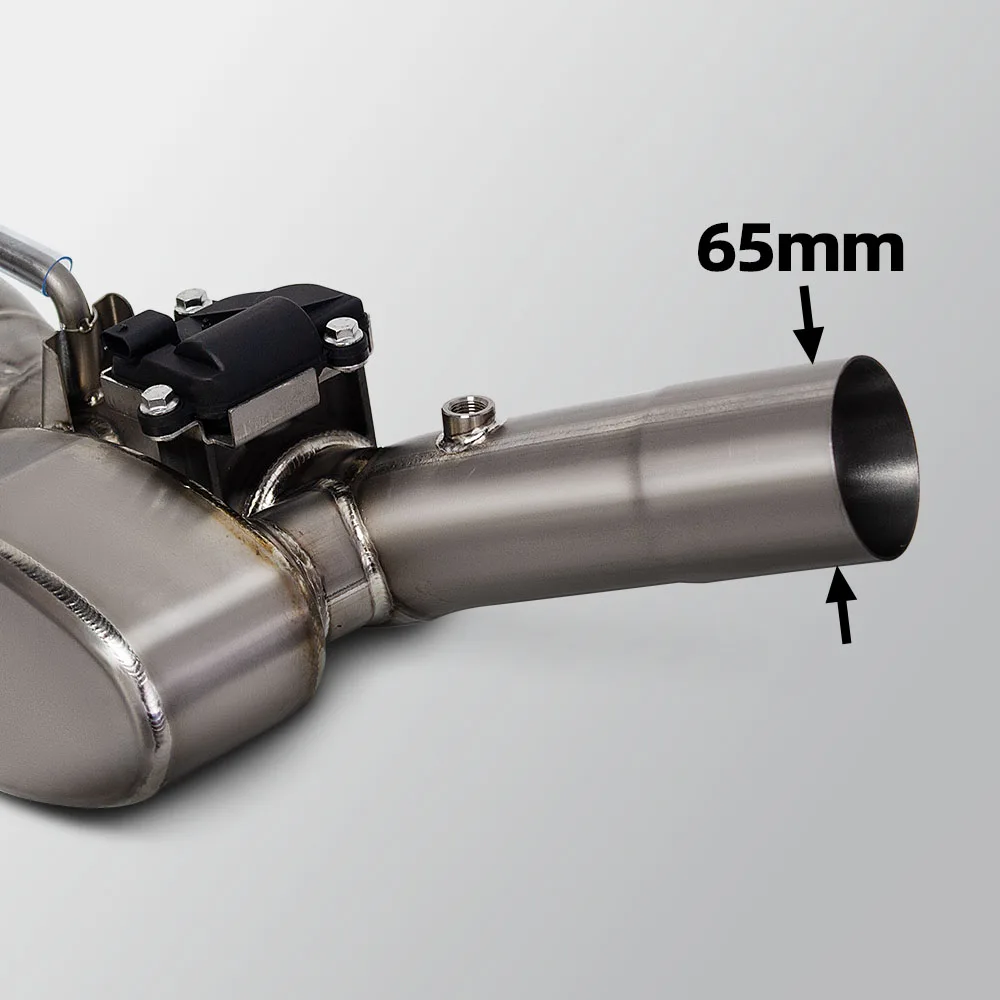 Motorcycle Exhaust System Kit For R1250R R1250RS R1250GS R1250ADV Motobike Racing Escape Headers Front Link Pipe