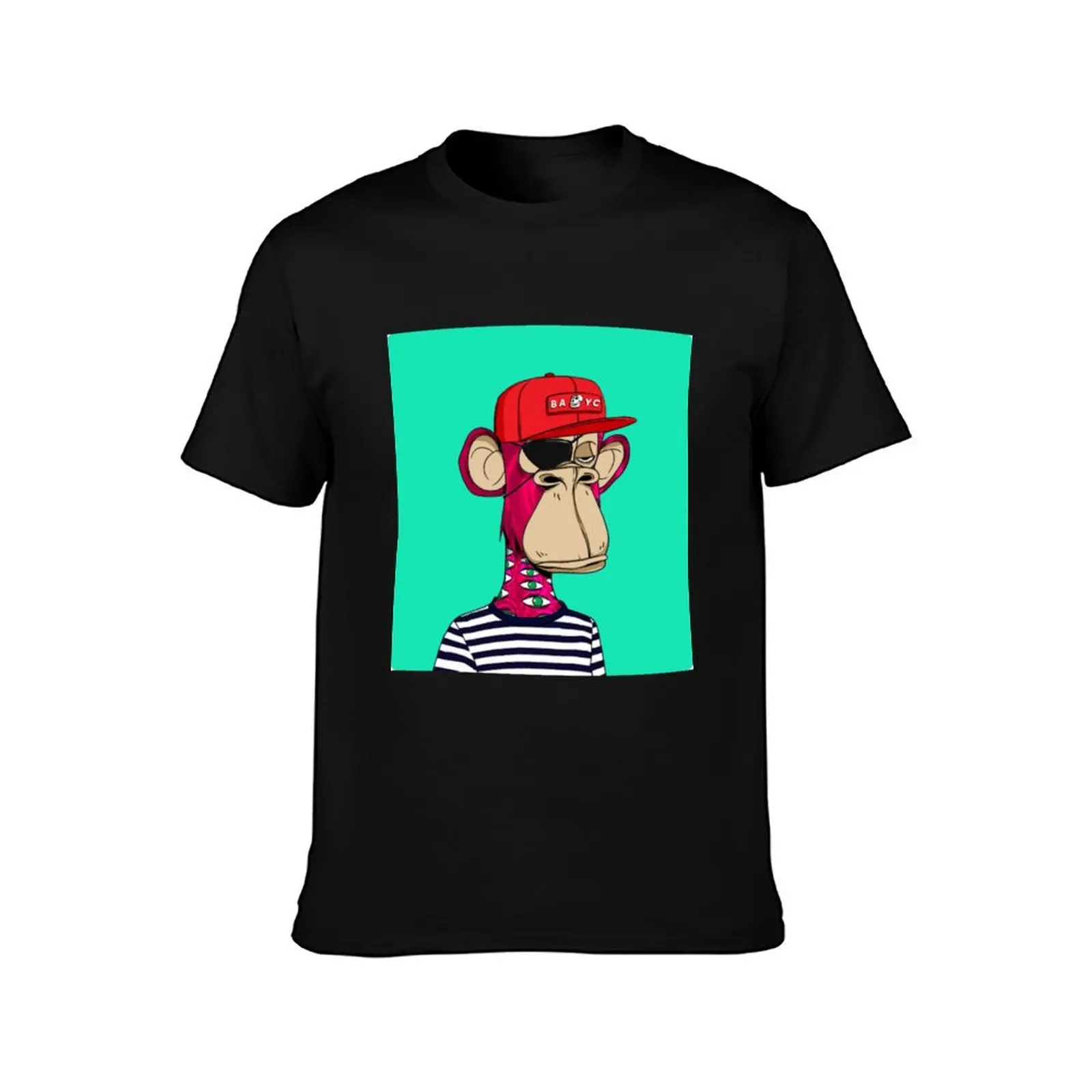 Bored Ape NFT [HI-RES] T-Shirt Art Pattern Printed Casual Top