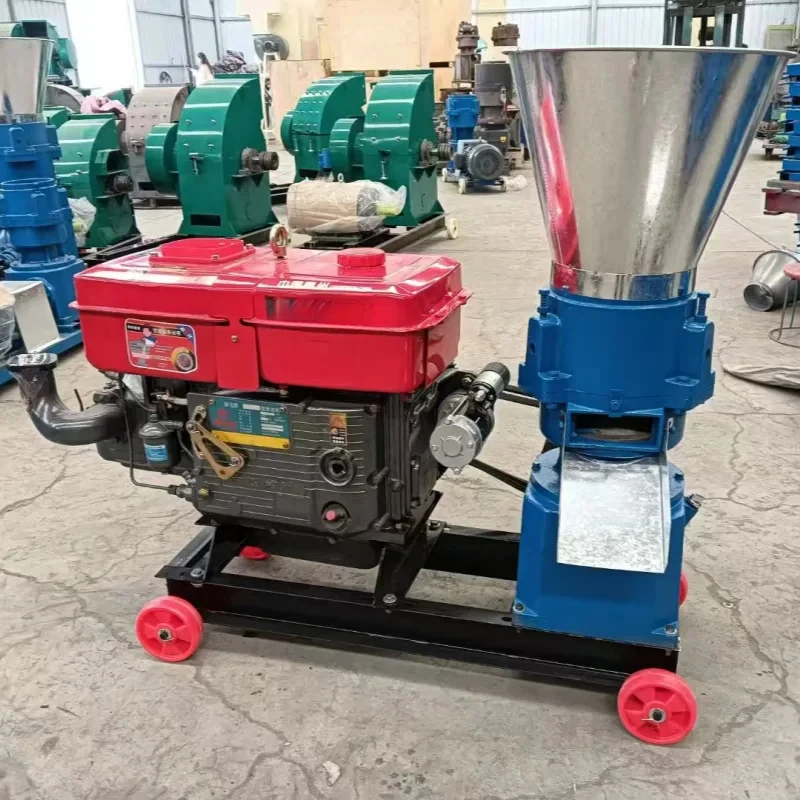 Heavy Wood Pellet hine - Engine, CE Certified Agrltural Waste, Sawdust, and Biomass Recycling