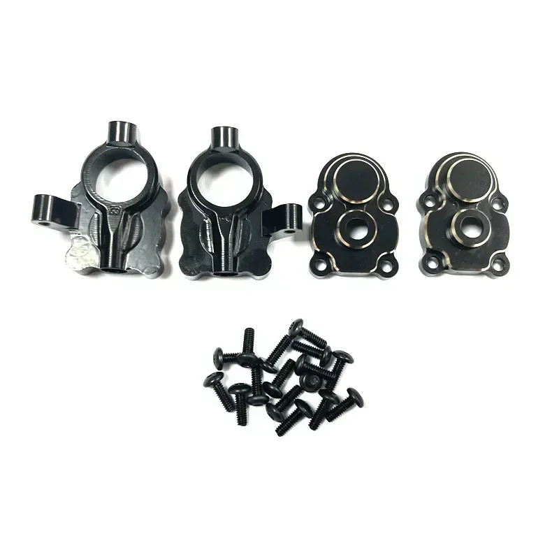 RC Car Crawler Brass Front or Rear Axle Upgarde Parts for FMS 1/24 Wagon FCX24 - Image 2