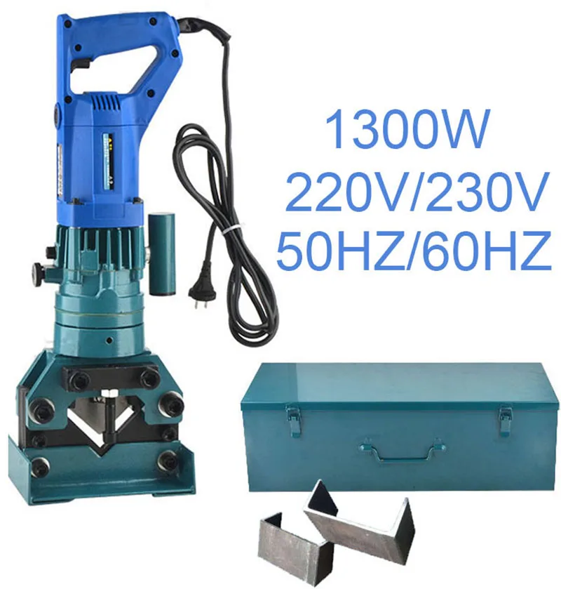 Electric Hydraulic Angle Steel Cutting Machine Processing 3-6 Angle Iron Cutting Machine Portable Angle Iron Shearing Machine