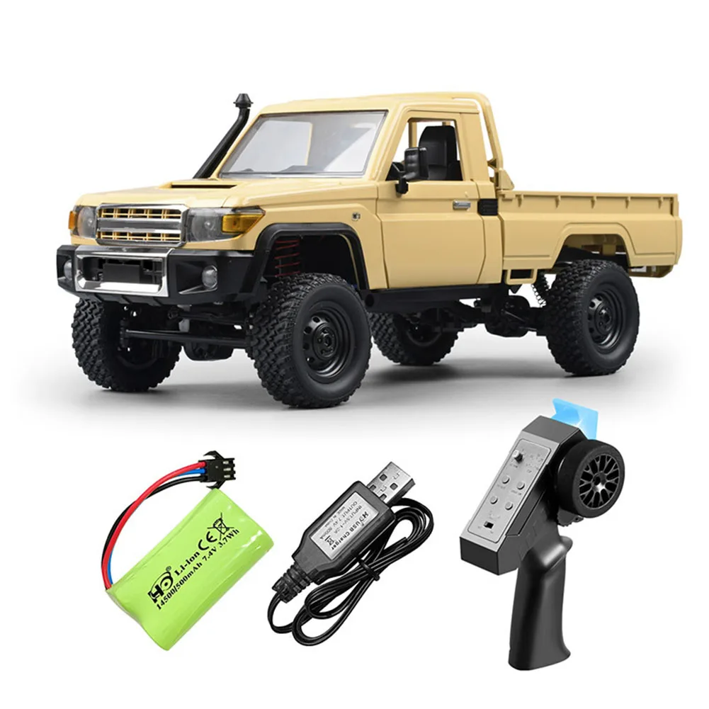 MN82 1:12 Full Scale RC Car 2.4G 4WD Remote Control Off-Road Vehicle With 280 Motor For Boys Girls Birthday Christmas Gifts