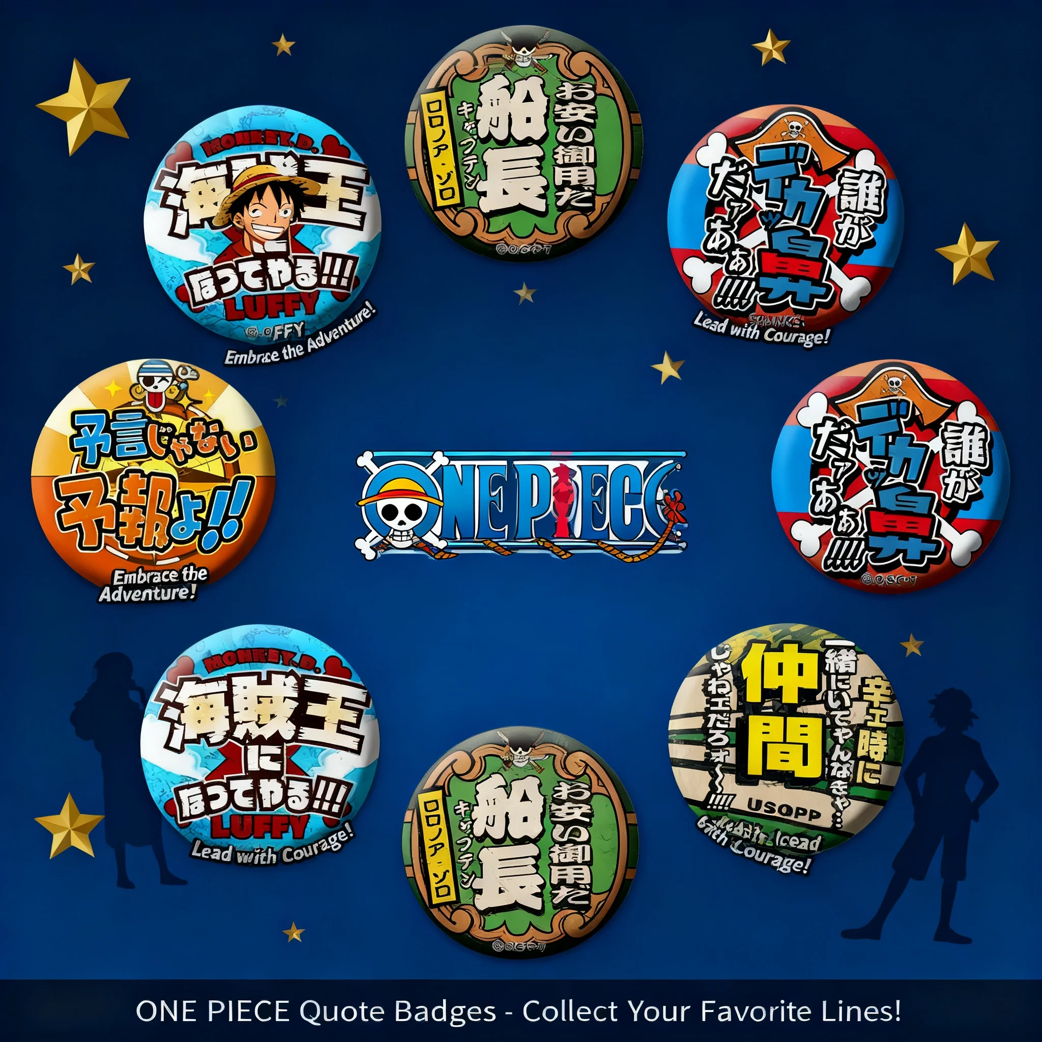 

Набор значков по аниме One Piece: Луффи, Зоро, Эйс, Нами, Шанкс. Металлические значки-броши, аксессуары для косплея, коллекционный подарок.