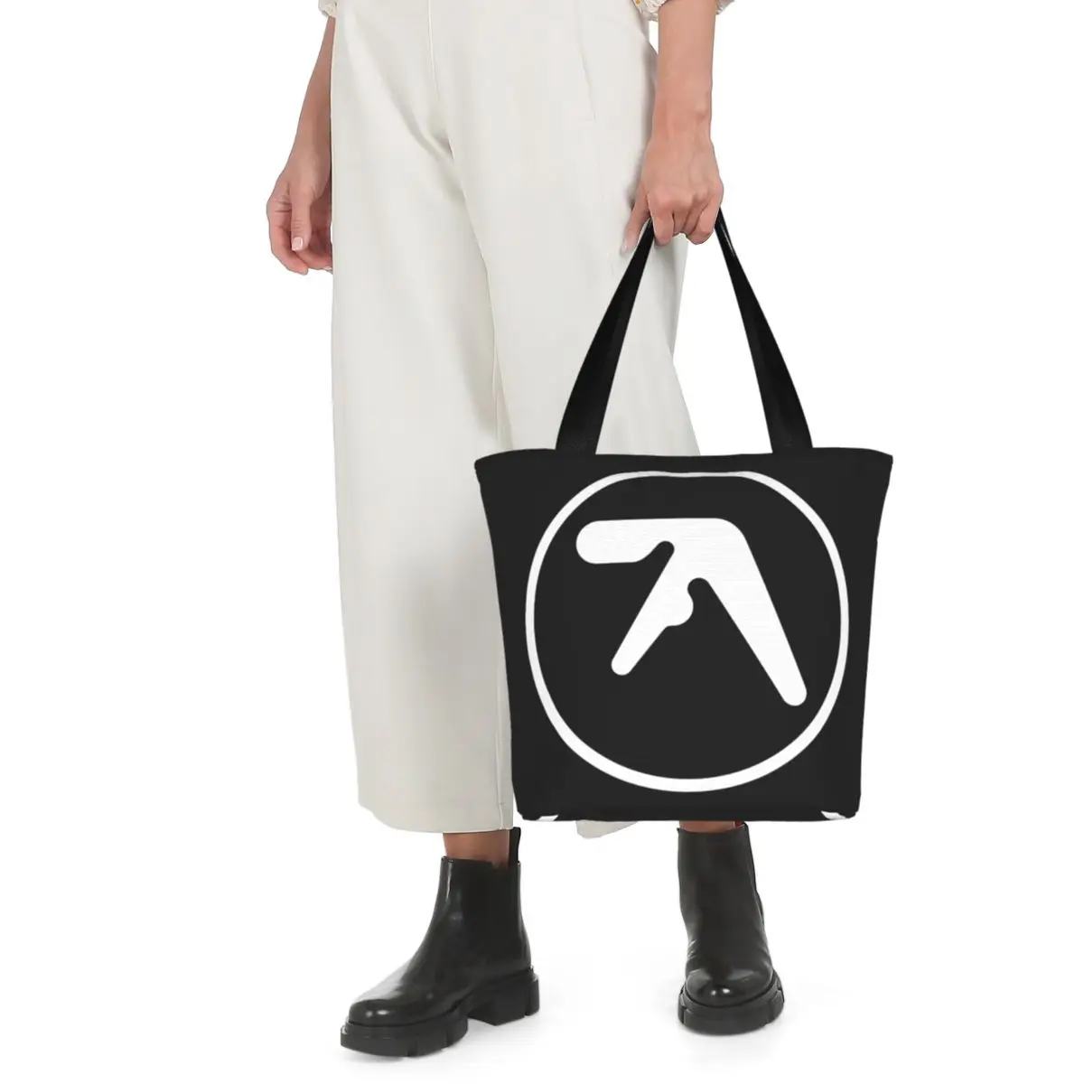 Aphex Twin Handbag Accessories Street Top Handle Bags for Women Men Shopping Bag