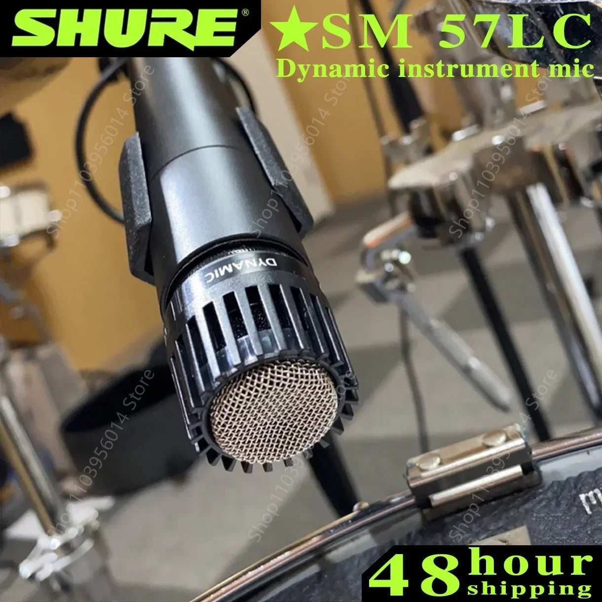 SHURE SM57 Legendary Instrument Dynamic Microphone Professional Wired Handheld Cardioid Karaoke Mic for Stage Studio Recording