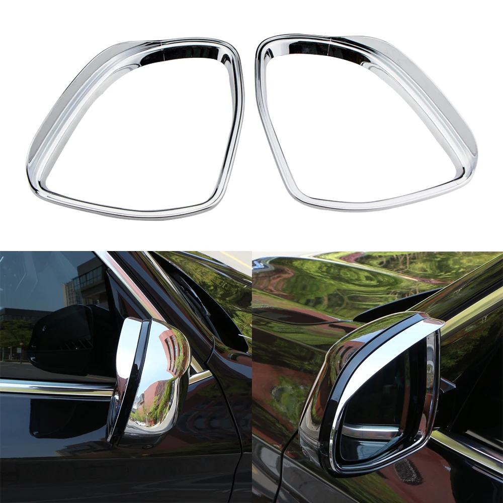 

Автомобильные водонепроницаемые чехлы для бровей для BMW X3 G01 2018-2021, ABS, зеркало заднего вида, козырьки от дождя, внешняя защитная накладка, аксессуары