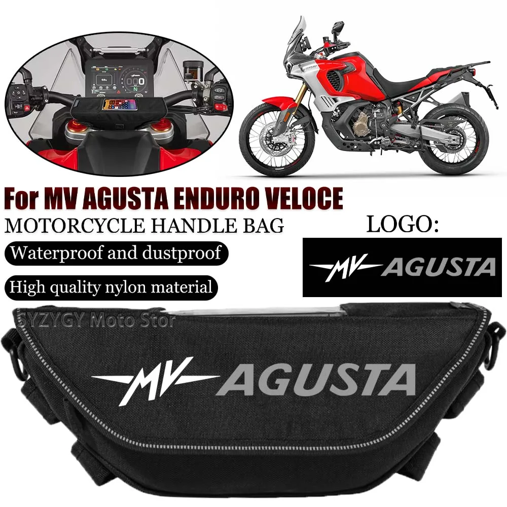 

For Mv Agusta enduro veloce Motorcycle handlebar bag rider bag waterproof and dustproof motorcycle bag riding bag