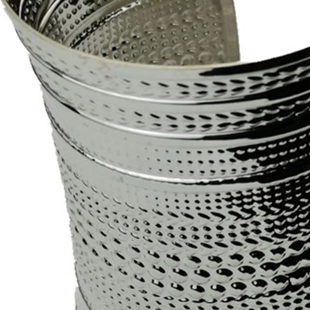 

Metal Armlet Bracelet Wide Armband Durable Stylish Accessory Silver Color Size Fits Men Women Long Lasting Use